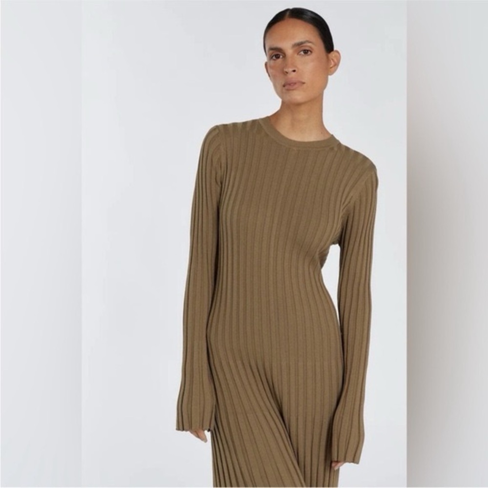 Dissh ada dress in khaki - size s - Picture 2 of 6